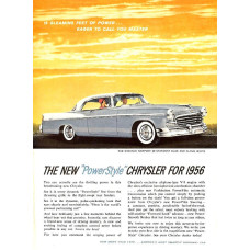 Chrysler advertentie - 1956