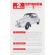 Citroën 2CV AZL - brochure cover - 1955