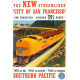 City of San Francisco advertentie - Southern Pacific - 1938
