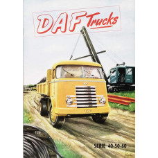 Daf trucks - cover brochure - 1952