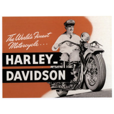 Harley-Davidson advertentie - 1947