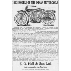 Indian Motoren - advertentie 1913