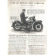 Indian politie motoren - advertentie 1932