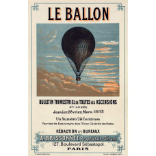 Le Ballon advertentie - 1883