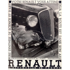 Renault advertentie - 30er jaren