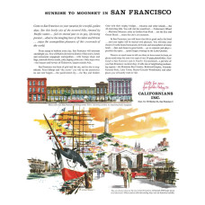 San Francisco advertentie - 1958