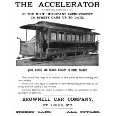 The Accelerator - tram advertentie - 1892