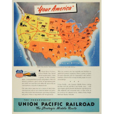 Your America - Union Pacific Railroad - 40er jaren
