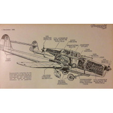 Fokker G-1 - opengewerkte tekening