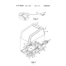 Apple muis patent tekening - 1984