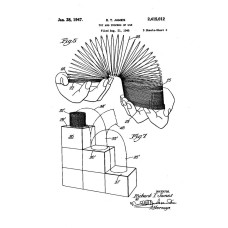 Slinky patenttekening - 1946